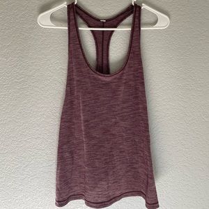 Lululemon purple tank top